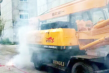 Wheel Rotary Drilling Rig--Start working after the New Year!